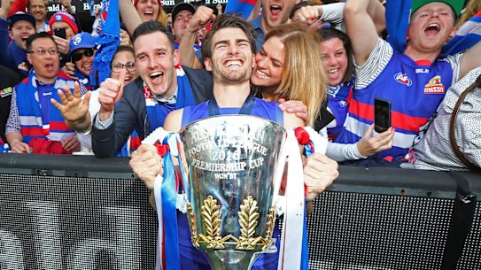 Bulldogs premiership captain Easton Wood.