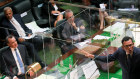 Premier Daniel Andrews and Opposition Leader Michael O’Brien in Parliament earlier this year.