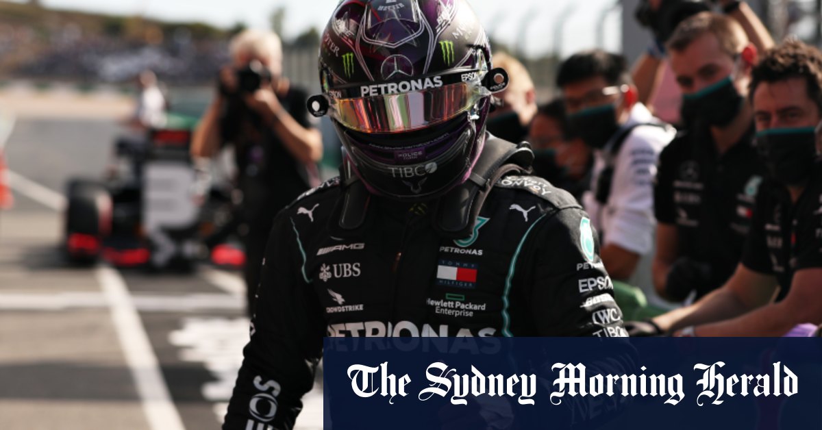 Hamilton Takes Portuguese Grand Prix Pole Position Ahead Of Bottas