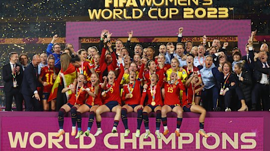 Spain are World Cup champions.