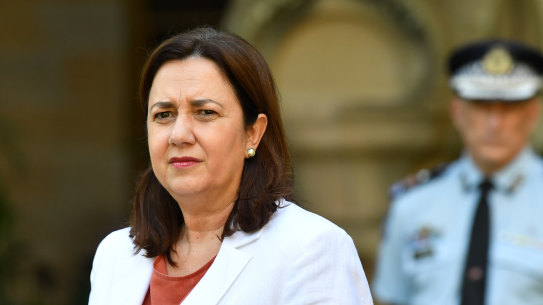 Queensland Premier Annastacia Palaszczuk says they are preparing for the state's coronavirus peak in months, not weeks.
