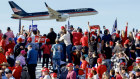 Trump supporters in North Carolina just before the election. A grand “realignment” in politics takes very little to de-align nowadays.