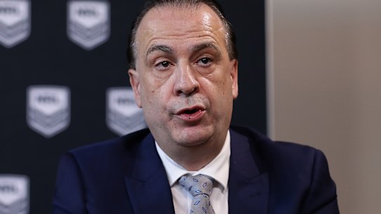 Racing NSW boss Peter V'landys.