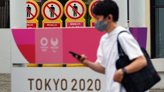 The Olympics are pressing ahead, despite the risks of COVID spreading. 