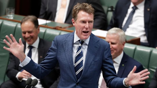 Attorney-General Christian Porter is seeking crossbench support for the Ensuring Integrity Bill.