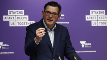 Premier Andrews said he was pleased to see Friday's number with a "1 in front of it".