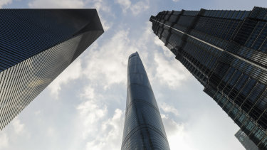 Shanghai's skyscrapers. Property technology turns them into smart buildings.