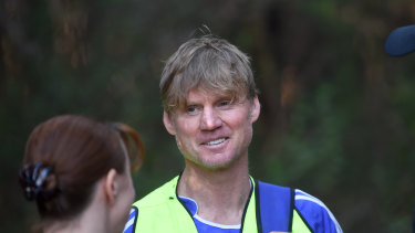 Ben Gibbs, who found Will in the bush.