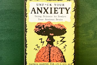 A book on sale at The Anxiety Shop.