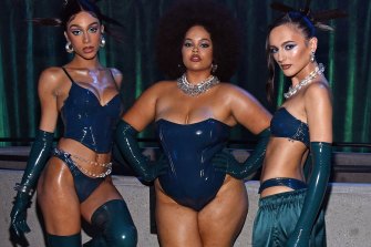 Memphis Murphy, Aylah Williams, and Jane Noury in Rihanna’s Savage X Fenty Show Vol. 3. The brand has helped promote diversity, benefitting other underwear labels.

