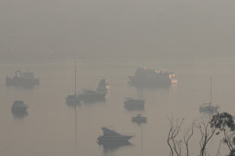 Air quality forecast sydney