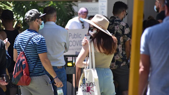 One new local case was recorded in WA on Boxing Day. 