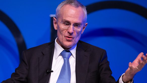 The ACCC chairman has made it clear he wants more work in the financial services area.