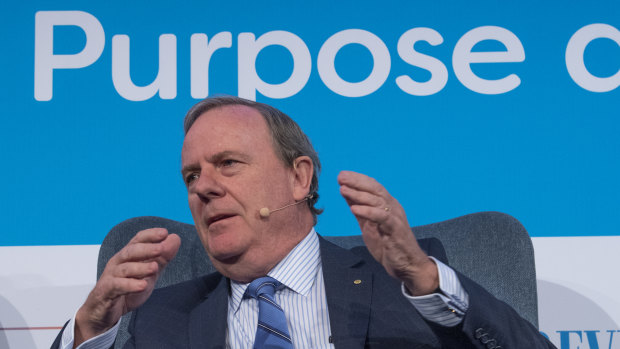 Future Fund chairman Peter Costello says the US is an "ally", China is a "friend."