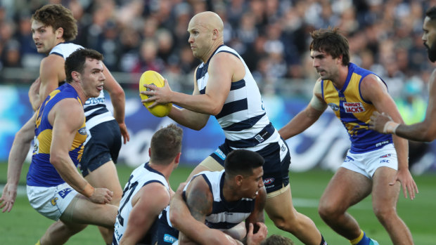 Cooking with Gaz: The Cats have climbed to the top of the ladder thanks to a new-look forward line that are combining well.