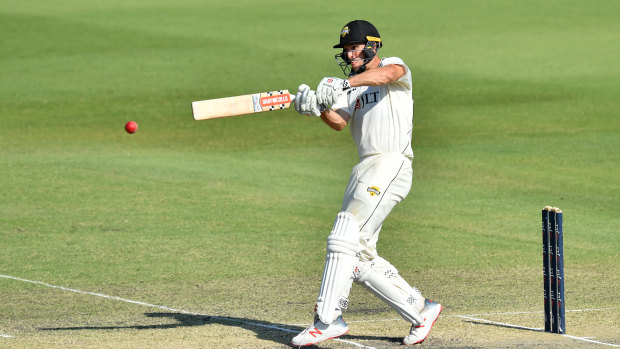 Mitch Marsh sent a message with a big innings in Brisbane.