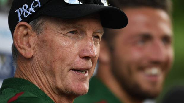 On the wane?: Of all the big years Wayne Bennett has had, THIS year at Souths will be his biggest.