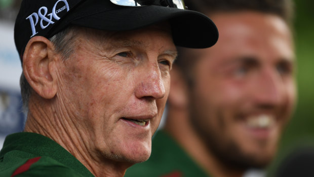 On the wane?: Of all the big years Wayne Bennett has had, THIS year at Souths will be his biggest.