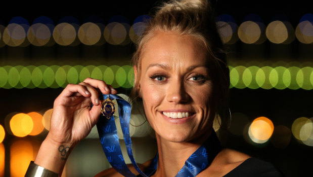 Erin Phillips is a dual winner of the AFLW best and fairest.