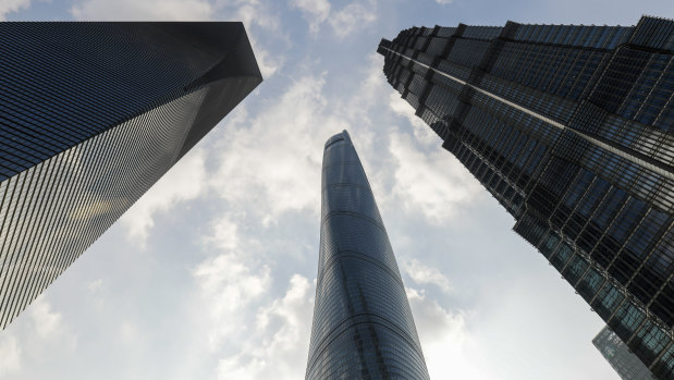 Shanghai's skyscrapers. Property technology turns them into smart buildings.