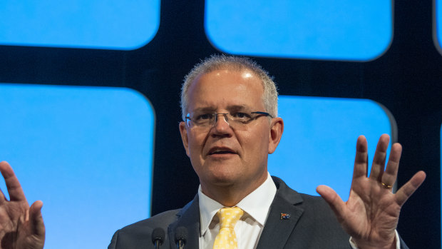 Scott Morrison has warned a change of government at the coming federal election will hit the economy.