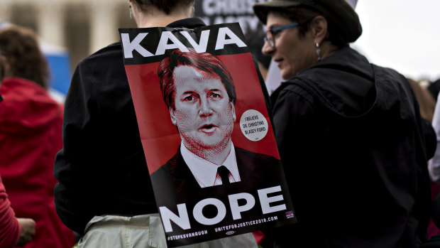 A number of protests have been held following accusations against Kavanaugh.