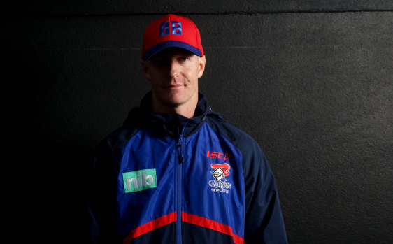 Tough times: Former Knights player, and under-20s coach, Scott Dureau.