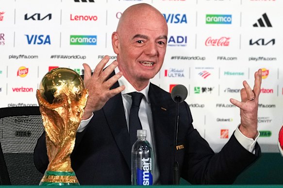 Pressure continues to mount on FIFA president Gianni Infantino.