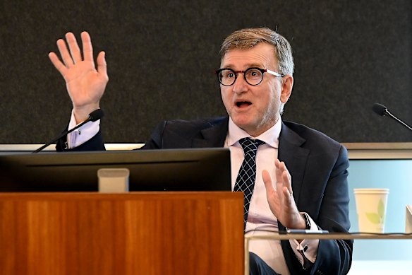 CFMEU administrator Mark Irving.