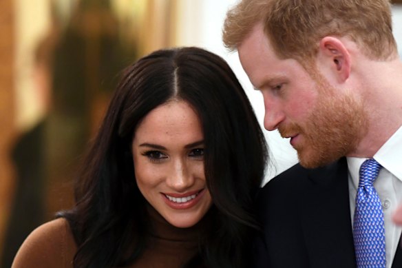 The Duke and Duchess of Sussex. The Queen has summoned Prince Harry to a family meeting.