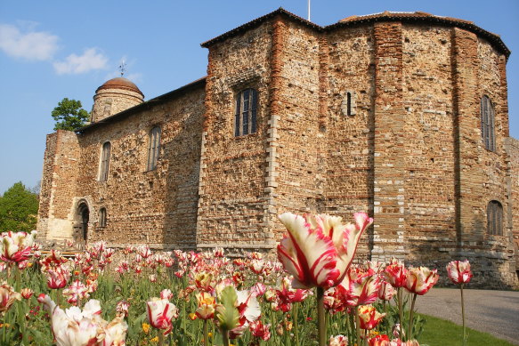 Colchester Castle, where you’ll find gold and silver jewellery discovered under a department store on Colchester’s High Street in 2014.