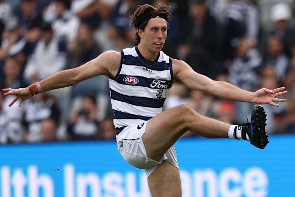 Jack Henry in action recently against the Dockers.
