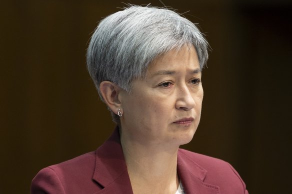 Foreign Minister Penny Wong.