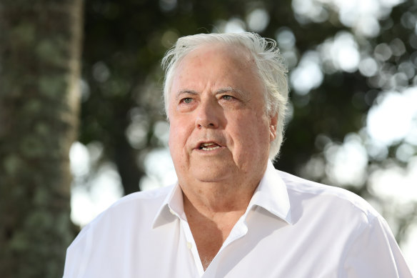 Queensland mining billionaire Clive Palmer.