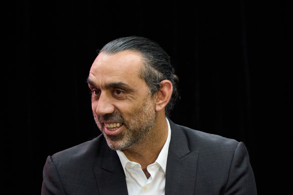 Adam Goodes is one of the Indigenous sports stars being discussed as a possible ambassador for the Voice.