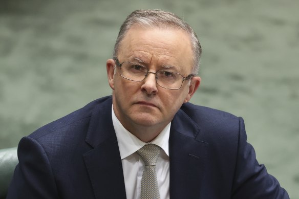 Opposition Leader Anthony Albanese.