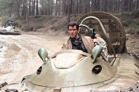 Pierce Brosnan in Die Another Day.