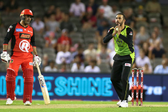 Fawad Ahmed, right, is a huge gain for Perth. 