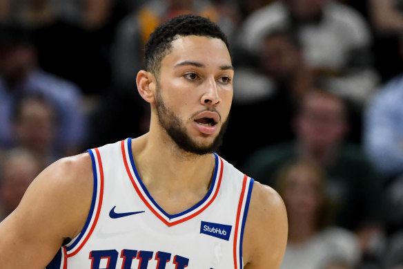 Ben Simmons came through on defence as the Sixers edged Indiana in Philadelphia.