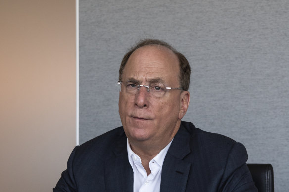 Blackrock boss Larry Fink says climate change is now a top priority for investors.