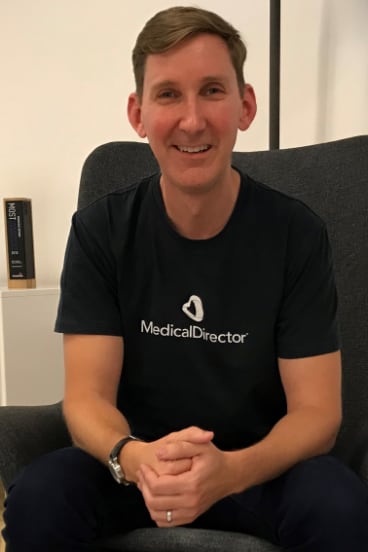 Matthew Bardsley, CEO of MedicalDirector.