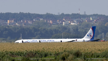 Dozens of people on the plane sought medical assistance, but only one was hospitalised.