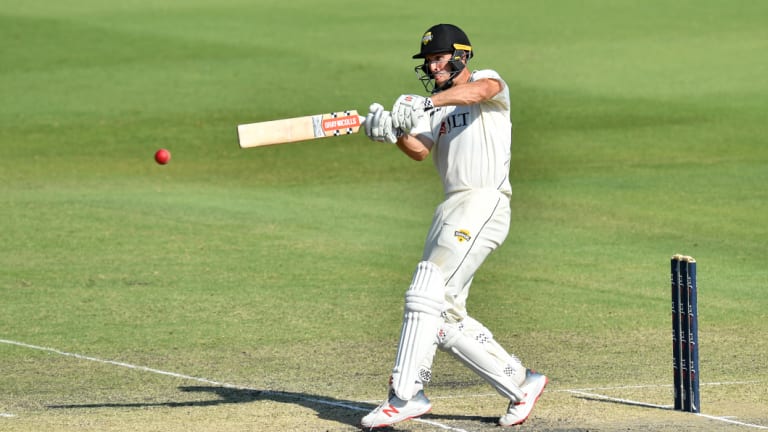 Mitch Marsh sent a message with a big innings in Brisbane.