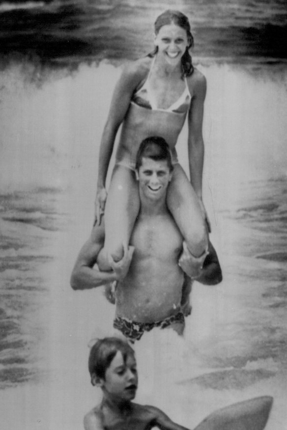 Former Olympic swimmer Lisa Forrest, top, at 14, in 1978, around the time she was still battling the fear of not being good enough. 