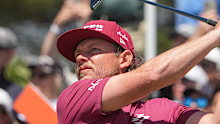Cam Smith on the final day at Royal Melbourne.