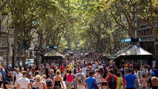 Bright colours won’t necessarily signal that you’re a tourist, but be mindful of your behaviour.