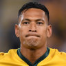 Israel Folau is proceeding with a Fair Work Commission claim against Rugby Australia and NSW Rugby.