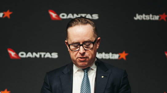 Qantas CEO Alan Joyce announced a bumper profit in August. The news from the airline has been getting progressively worse since.