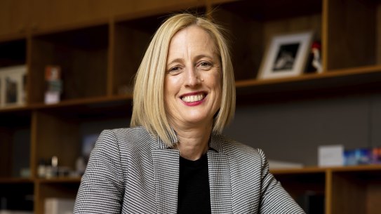 Minister for Finance and Women Katy Gallagher.