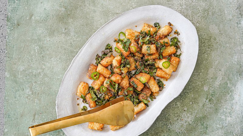 Gunpowder tater tots